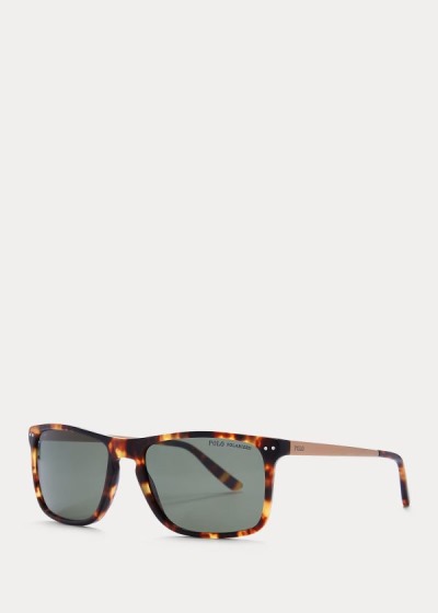 Gafas De Sol Polo Ralph Lauren Hombre Azules / Leopardo - Metal Temple - SIAHV0736